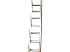 Extension Ladder Fiberglass 6.4 metre Oldfields Ezi Lift Industrial Ladders - picture0' - Click to enlarge