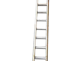 Extension Ladder Fiberglass 6.4 metre Oldfields Ezi Lift Industrial Ladders - picture0' - Click to enlarge