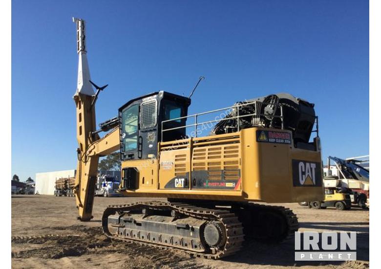 caption 2015 Cat 349D L Harvestline Yarder