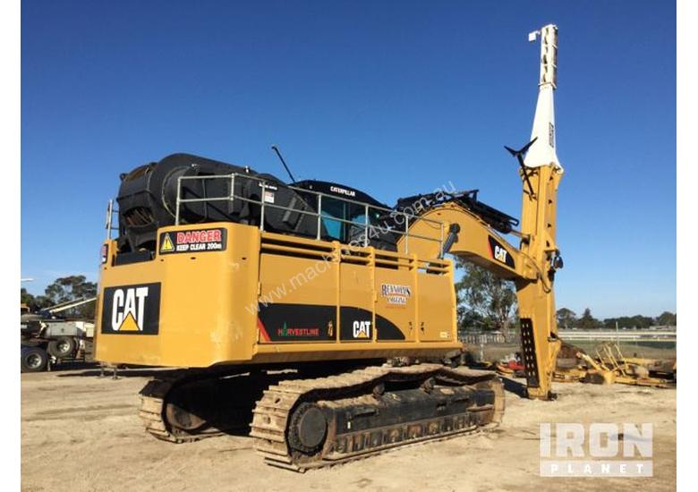 caption 2015 Cat 349D L Harvestline Yarder