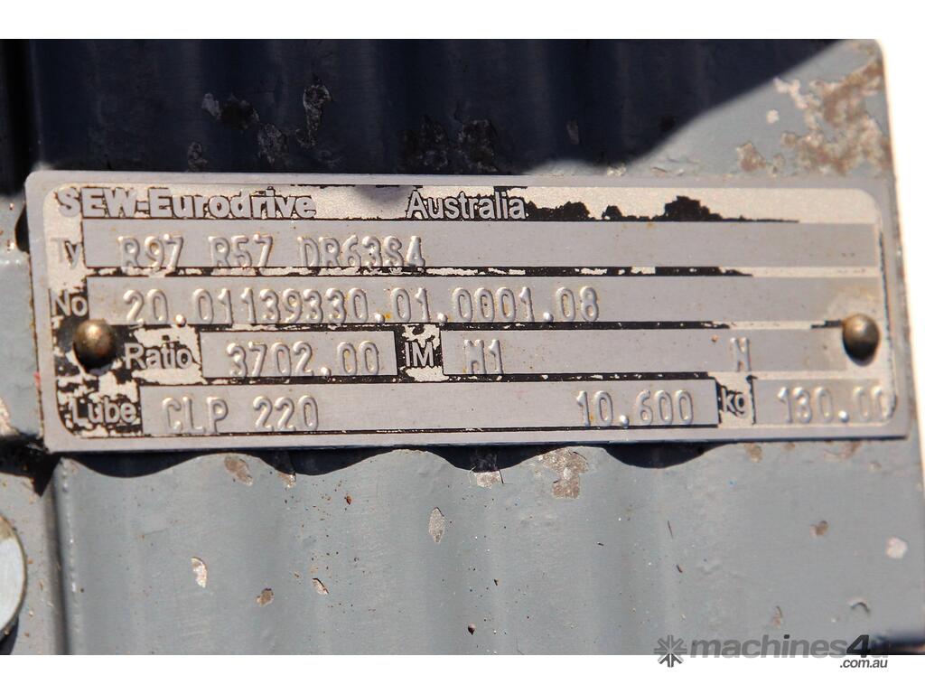 Used sew eurodrive SEW Eurodrive 0 12 kW R97 Helical Gearmotor 3730 1