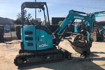 2.6 Tonne Excavator with Buckets & Ripper for  