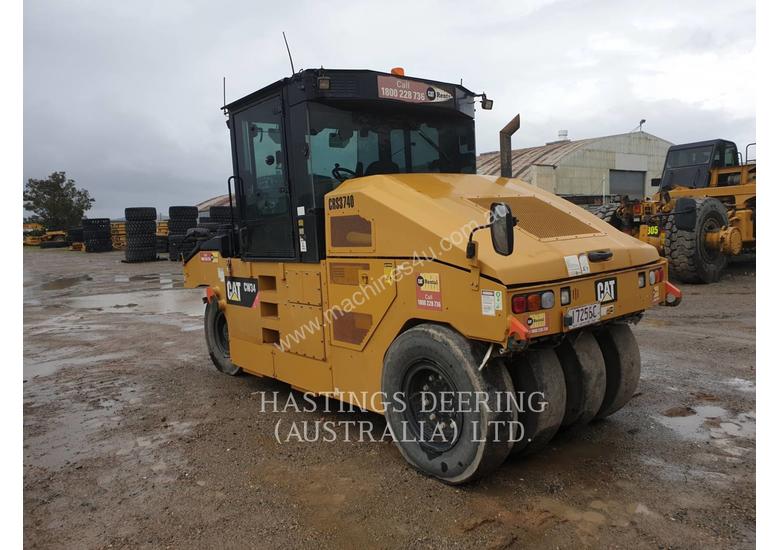 caption CATERPILLAR CW34LRC Pneumatic Tired Compactors