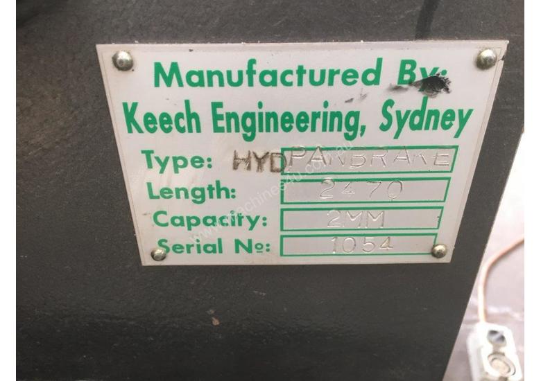 caption Keech Engineering 2mm Hydraulic Pan Brake
