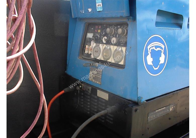 caption Trailer mounted welder generator