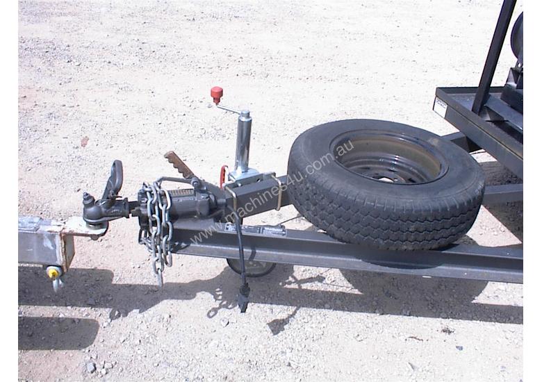 caption Trailer mounted welder generator