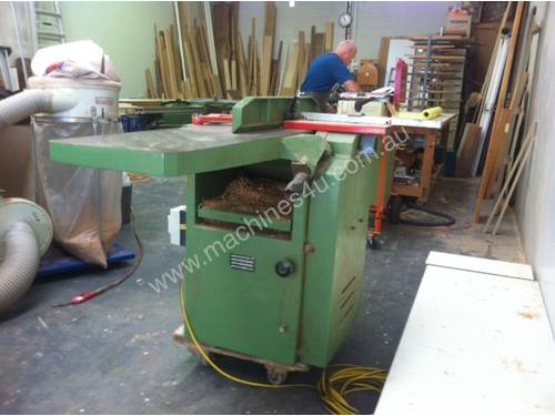 PLANER THICKNESSER +MORTISER attachement  x3 tangsteen cutters300mm wide excellent condition