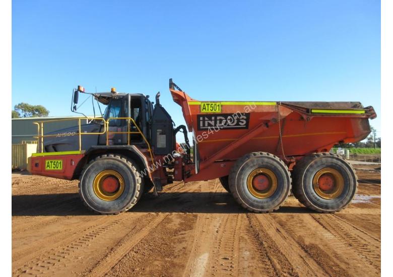 caption 2008 HITACHI AH500 ARTICULATED DUMP TRUCK