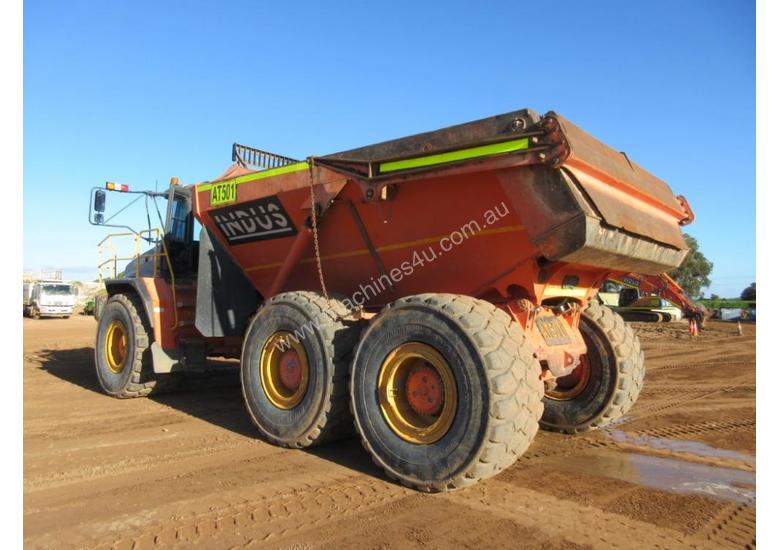 caption 2008 HITACHI AH500 ARTICULATED DUMP TRUCK