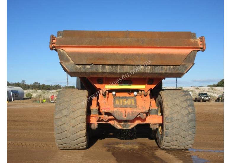 caption 2008 HITACHI AH500 ARTICULATED DUMP TRUCK