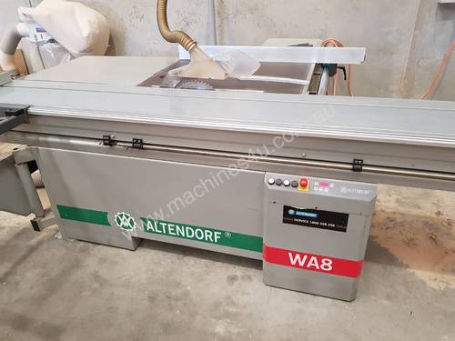 Altendorf WA8 Table / Panel Sliding Saw 2005 in Excellent Condition