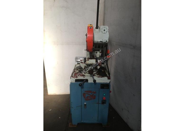 caption Fong Ho FHC-350D Cold Saw, pedestal mounted