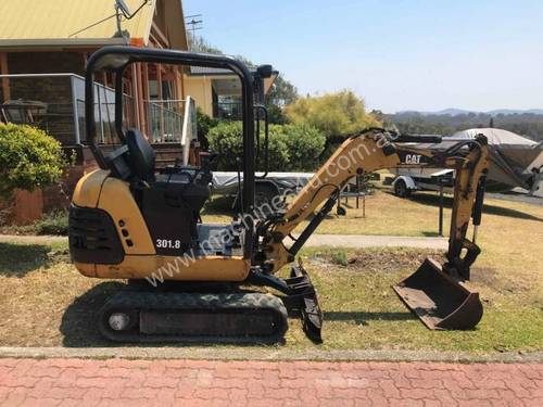 Sold CAT 301.8 1.8T Hydraulic Excavator , Includes  Mud Bucket & 2 Buckets