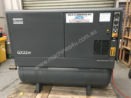 Quality 22KW Rotary Screw Compressor Package with Tank & Dryer.