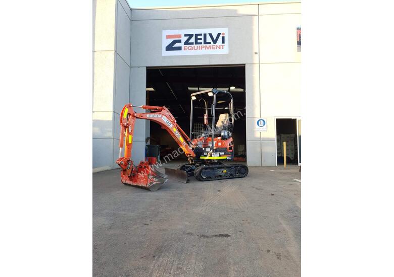 caption Used Kubota U17-3 Mini Excavator for sale