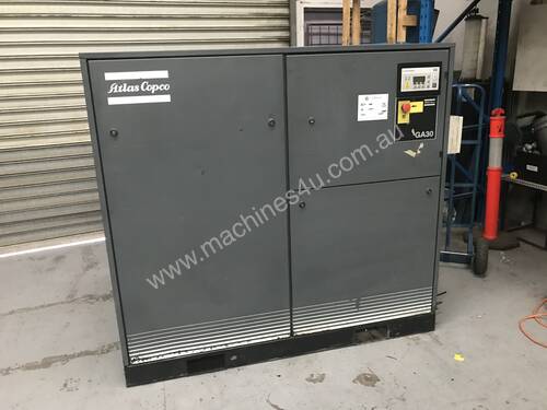 30Kw Rotary Screw Compressor - Low Hours/Great Condition