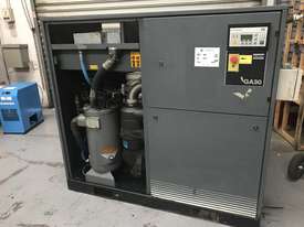 30Kw Rotary Screw Compressor - Low Hours/Great Condition - picture0' - Click to enlarge