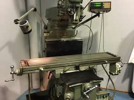 KING RICH TURRET  MILL - EXCELLENT CONDITION. 2 AXIS JENNIX DRO - picture0' - Click to enlarge