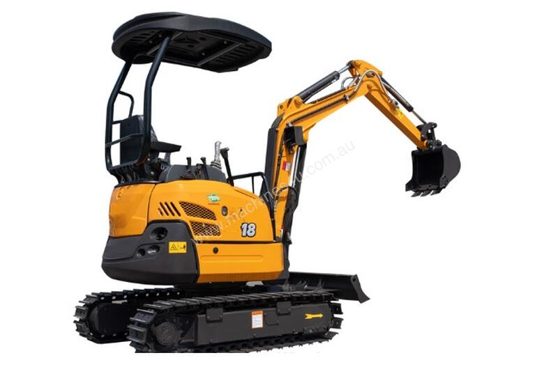 Mini Excavator – 1.8 Ton 15hp Yanmar Diesel Engine TM1.8    