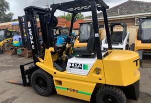 TCM FD25Z2 8186 hours Forklift
