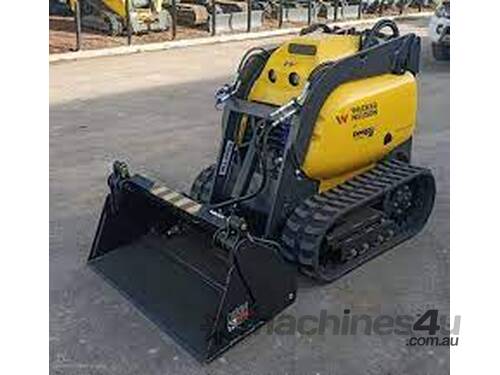 caption New Wacker Neuson Dingo Tracked Mini Loader SM440-31T Diesel, Inc 4-1 Bucket