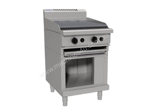 Waldorf 800 Series CHL8600G-CB - 600mm Gas Chargrill Low Back Version - Cabinet Base