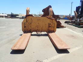 OM Fork Attachment (To Suit Caterpillar 980H Loader) - picture0' - Click to enlarge