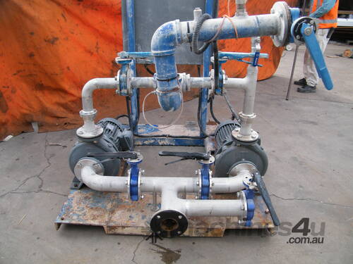 twin pump set   with  electricals