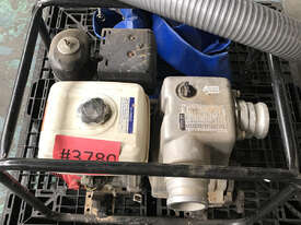 Honda Petrol Driven 3 Inch Trash Water Pump GX240, with Hose, WT30X - Used Item - picture0' - Click to enlarge