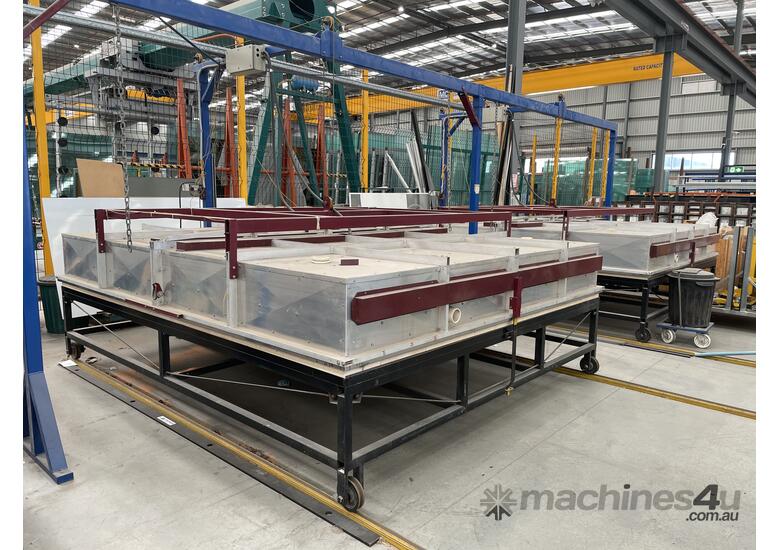 Used 2001 Craftek Craftek 3 Stage Glass Forming Slumping Kiln Ceramic