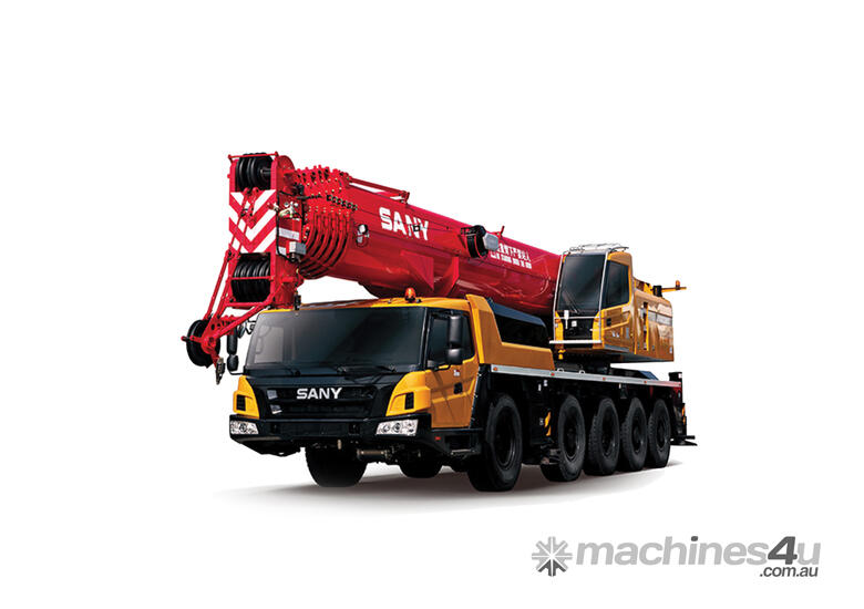 caption SANY SAC1300S All Terrain Cranes