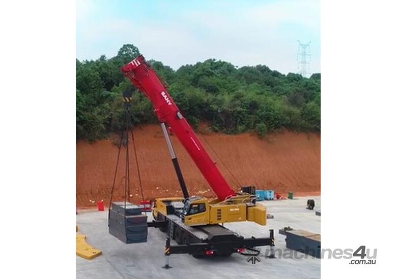 caption SANY SAC1300S All Terrain Cranes