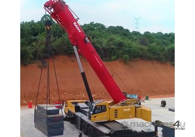 caption SANY SAC1300S All Terrain Cranes