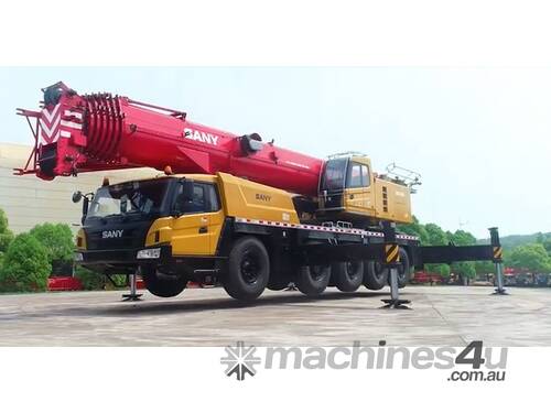 caption SANY SAC1300S All Terrain Cranes