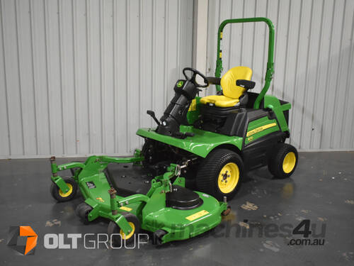 John Deere 1570 Front Deck Mower 37hp Diesel 72 Inch Side Discharge Deck Low Hours