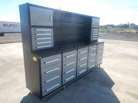 3.0m Work Bench/Tool Cabinet 30 Drawers - picture0' - Click to enlarge