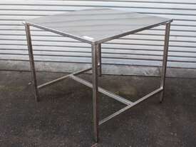 Stainless Steel Table. - picture0' - Click to enlarge