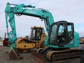 Kobelco SK135SR-3 Excavator with Offset Boom - picture0' - Click to enlarge