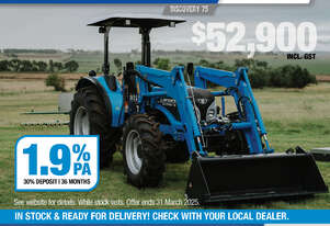 TANNERTRACK - Landini Discovery 75 With Front End Loader