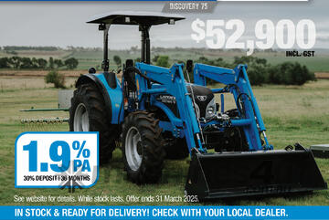 TANNERTRACK - Landini Discovery 75 With Front End Loader