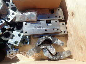 2 X CRATES COMPRISING OF ASSORTED FUNNELS, CLAMPS, GRIPS, BUSHINGS & PLATE COMPONENTS - picture1' - Click to enlarge