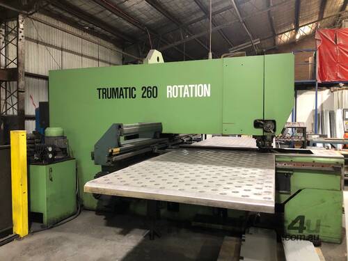 Trumpf Trumatic 260R Punch Press. Surplus to requirements. Now asking only $5,000 (negotiable)!