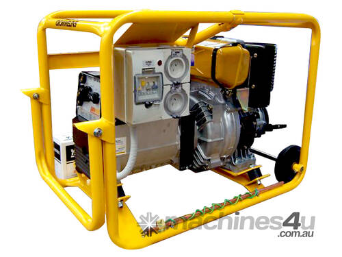 Crommelins Generator Welder 180amp Yanmar Diesel E-start Hirepack