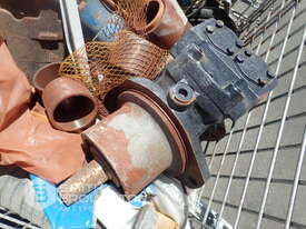 CRATE COMPRISING OF SLEEVEA, PARTS & HYDRAULIC PUMPS - picture1' - Click to enlarge