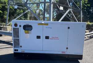 62.5KVA Cummins/Stamford Silenced Diesel Generator 415V + ATS