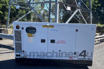 62.5KVA Cummins/Stamford Silenced Diesel Generator 415V + ATS