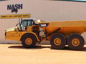 Caterpillar 740B Articulated Dump Truck - Hire - picture1' - Click to enlarge