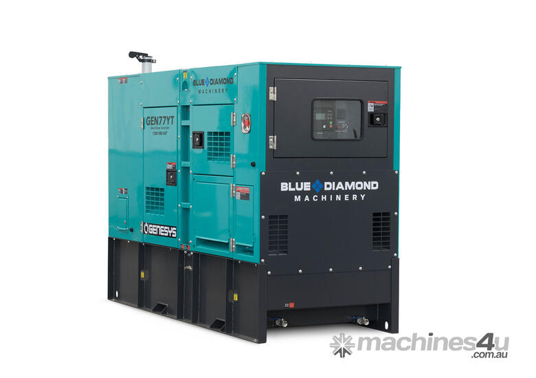 caption 77 KVA Diesel Generator 3 Phase 415V