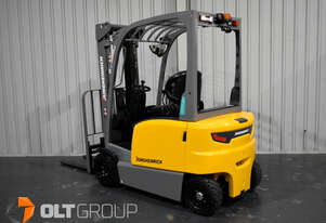 Jungheinrich EFG BC320 4 Wheel Electric Forklift 48v / 750ah Battery Solid Tyres 4800mm Mast