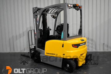 Jungheinrich EFG BC320 4 Wheel Electric Forklift 48v / 750ah Battery Solid Tyres 4800mm Mast